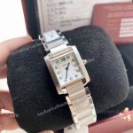 Copy Cartier Tank CC708177 Two Tone Rose Gold 25mm watch for Sale